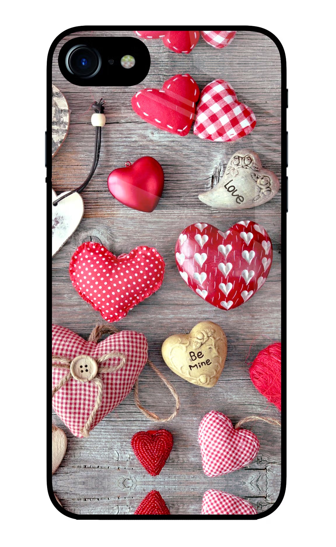 Love Wallpaper iPhone 8 Glass Case