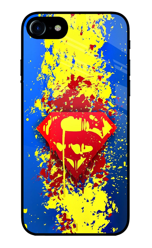 Superman logo iPhone 8/SE 2020 Glass Case