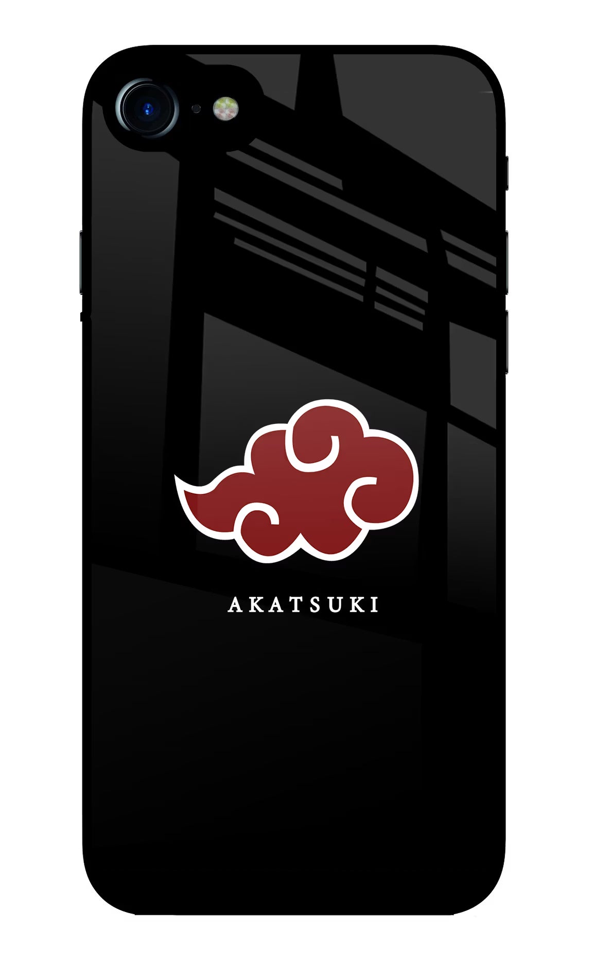 Akatsuki iPhone 8 Glass Case Back Cover by Casekaro
