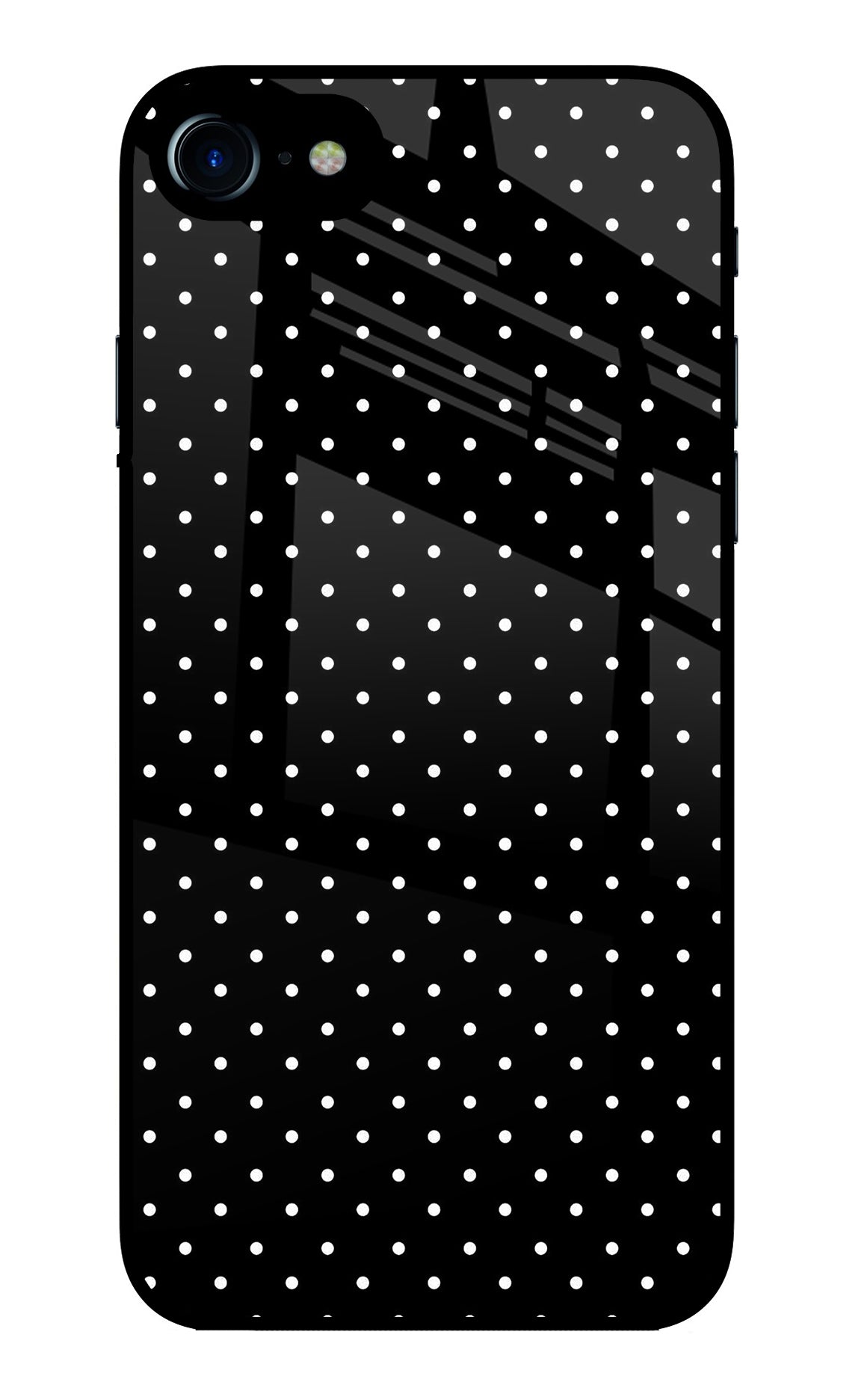 White Dots iPhone 8/SE 2020 Glass Case