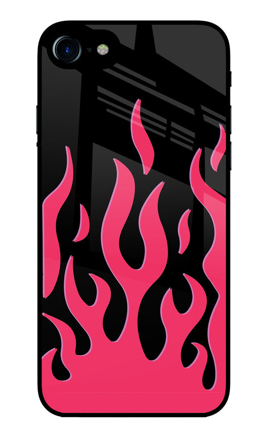 Fire Flames iPhone 8/SE 2020 Glass Case