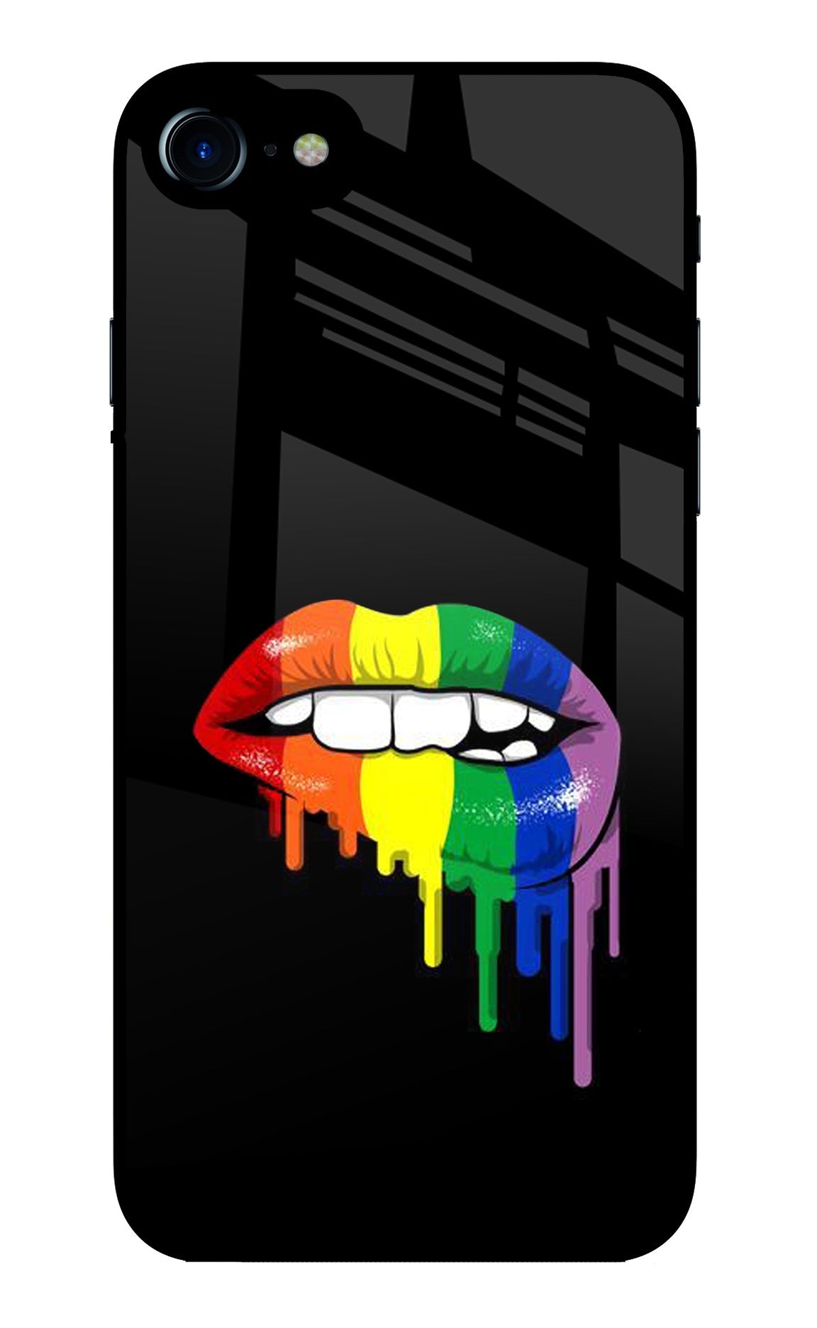 Lips Biting iPhone 8/SE 2020 Back Cover