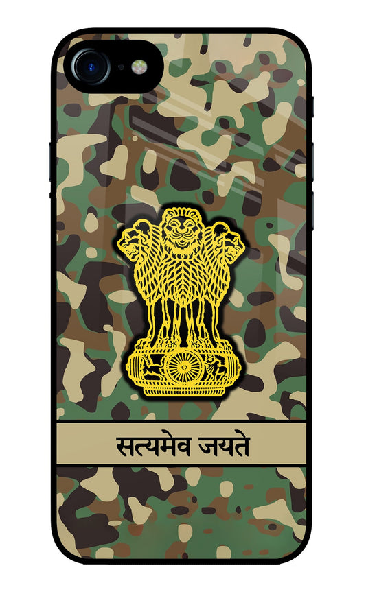 Satyamev Jayate Army iPhone 8/SE 2020 Glass Case