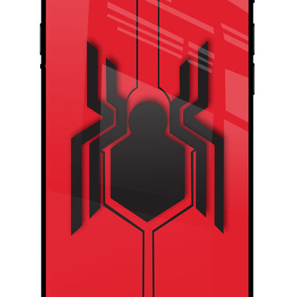 Spider iPhone 8 Glass Case Back Cover by Casekaro