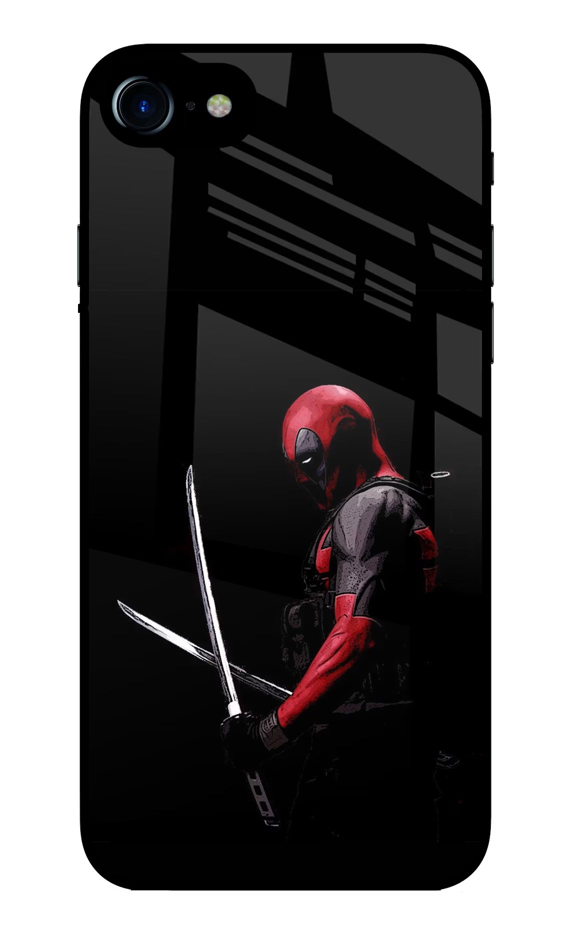 Deadpool iPhone 8 Glass Case