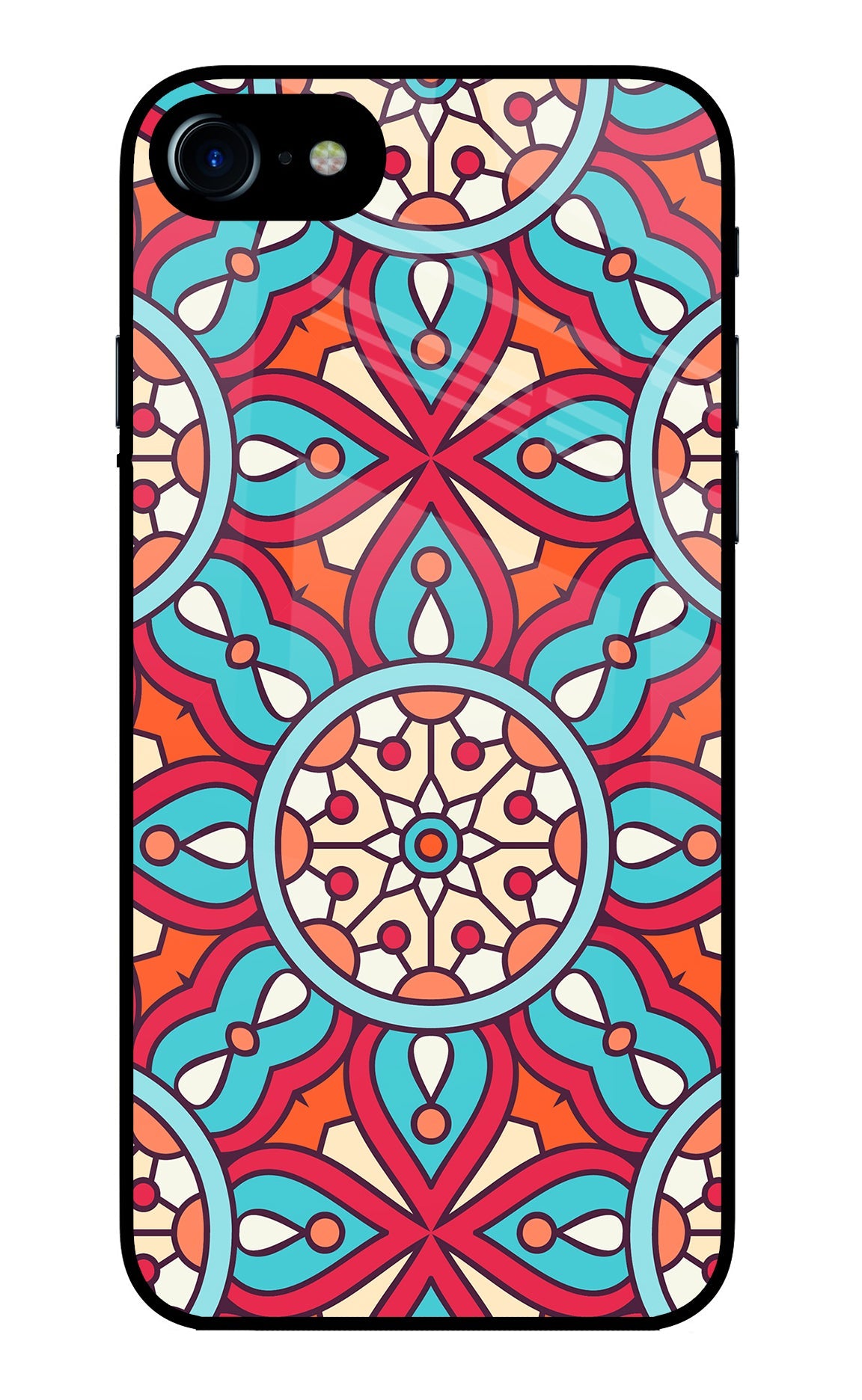 Mandala Geometric iPhone 8/SE 2020 Back Cover