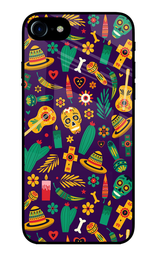 Mexican Artwork iPhone 8/SE 2020 Glass Case