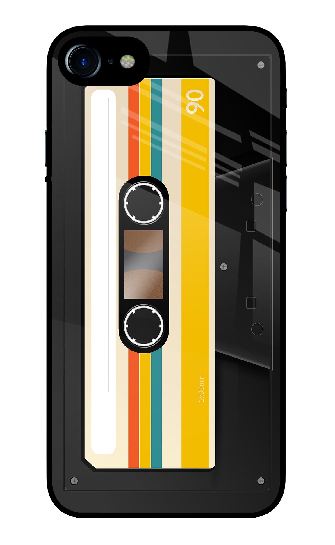 Tape Cassette iPhone 8/SE 2020 Glass Case
