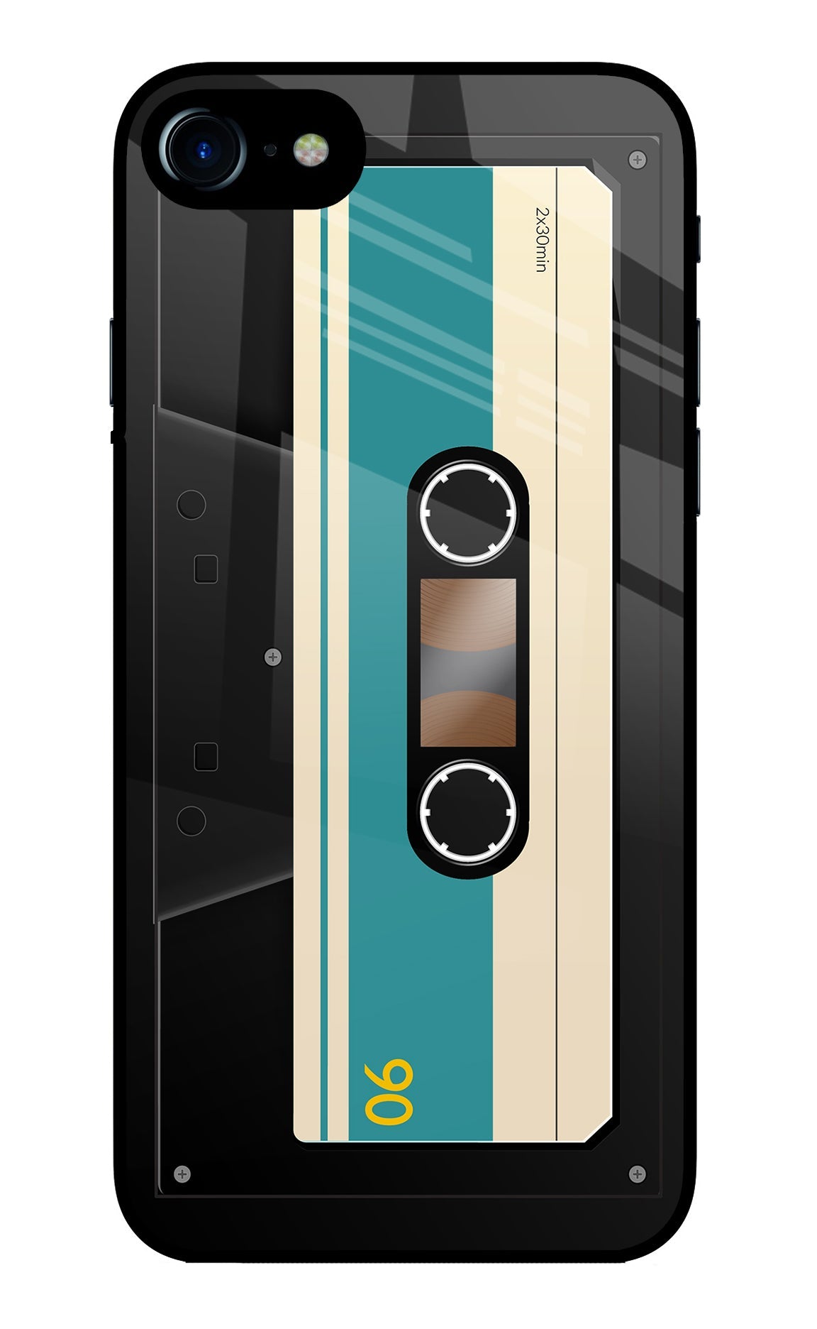 Cassette iPhone 8/SE 2020 Glass Case