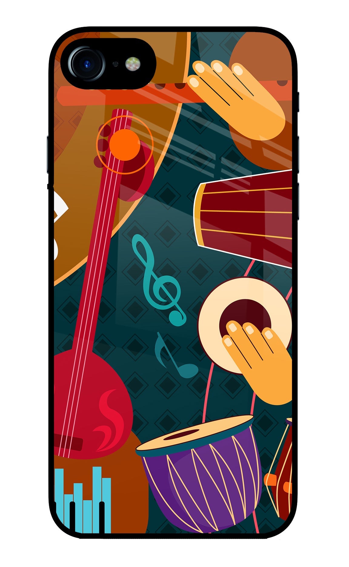 Music Instrument iPhone 8/SE 2020 Back Cover