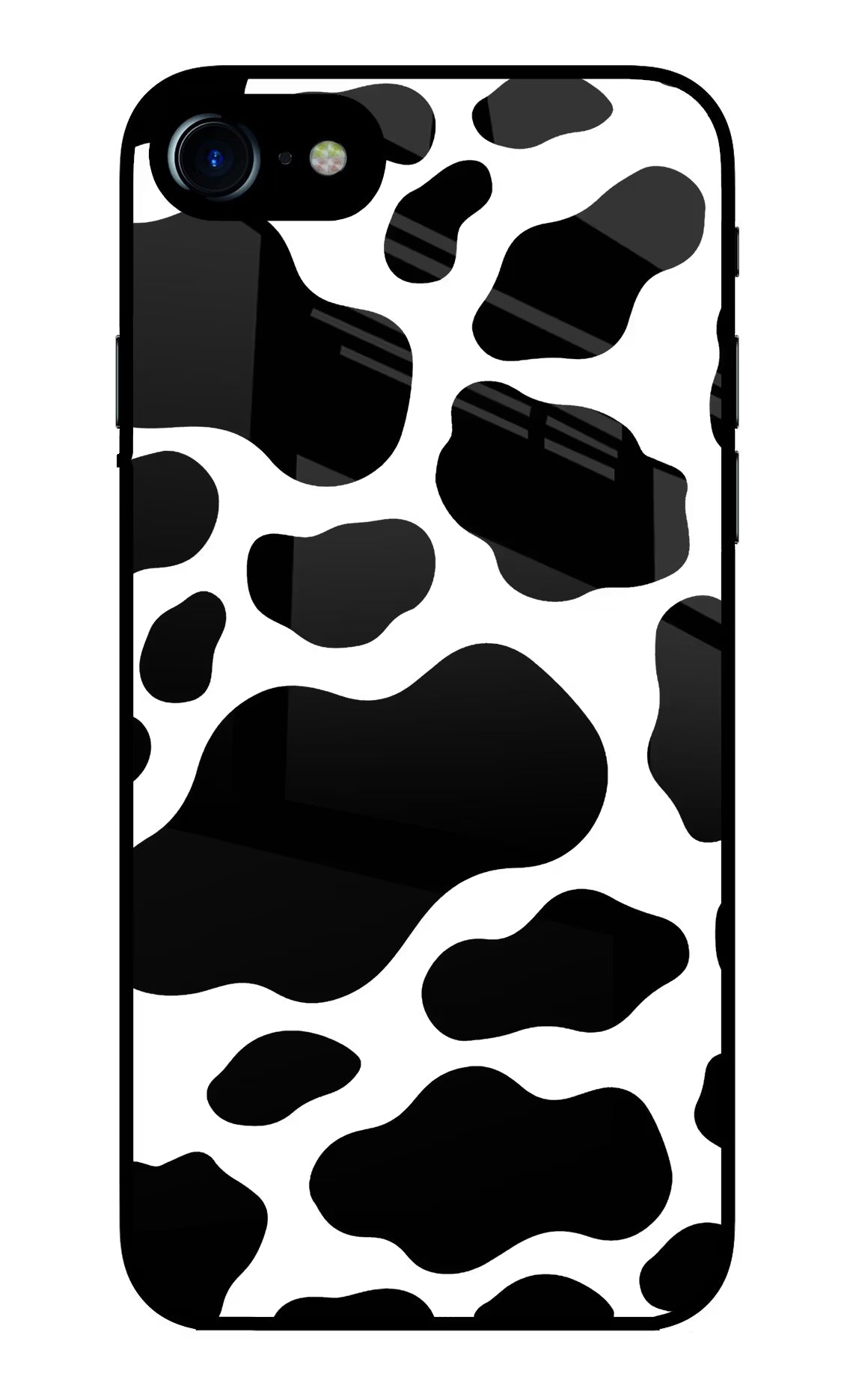 Cow Spots iPhone 8 Glass Case