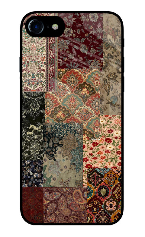 Desi Print iPhone 8 Glass Case