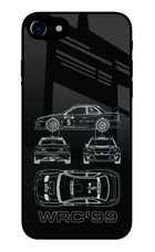 WRC'99 iPhone 8 Glass Case