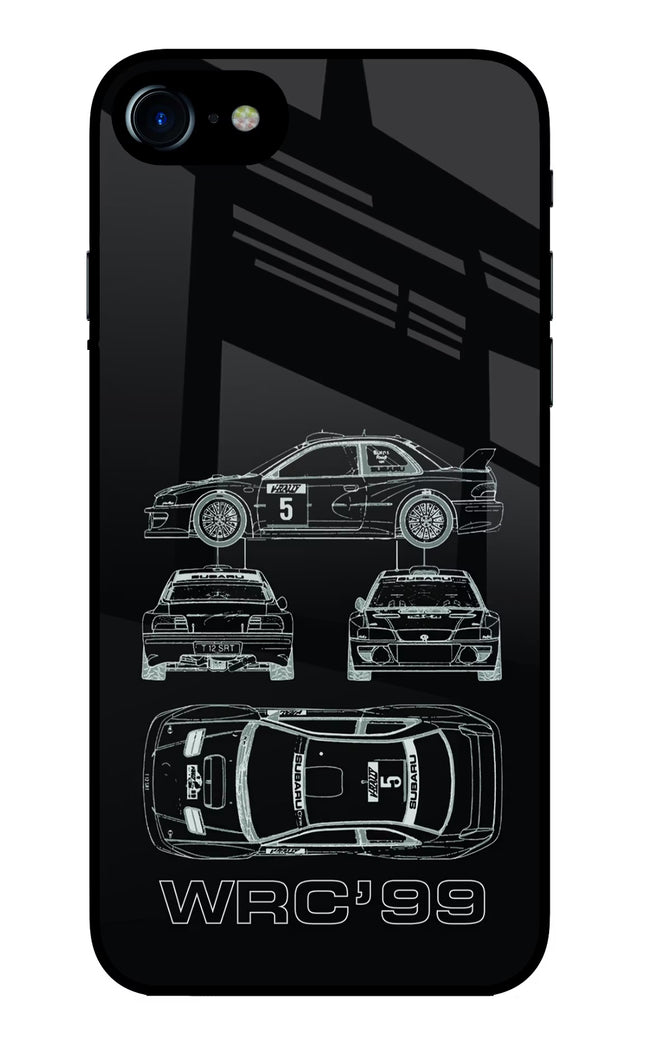 WRC'99 iPhone 8 Glass Case