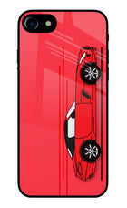 Red Velocity iPhone 8 Glass Case