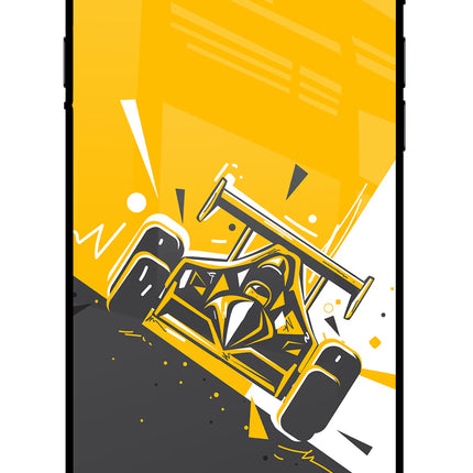 Track King iPhone 8 Glass Case