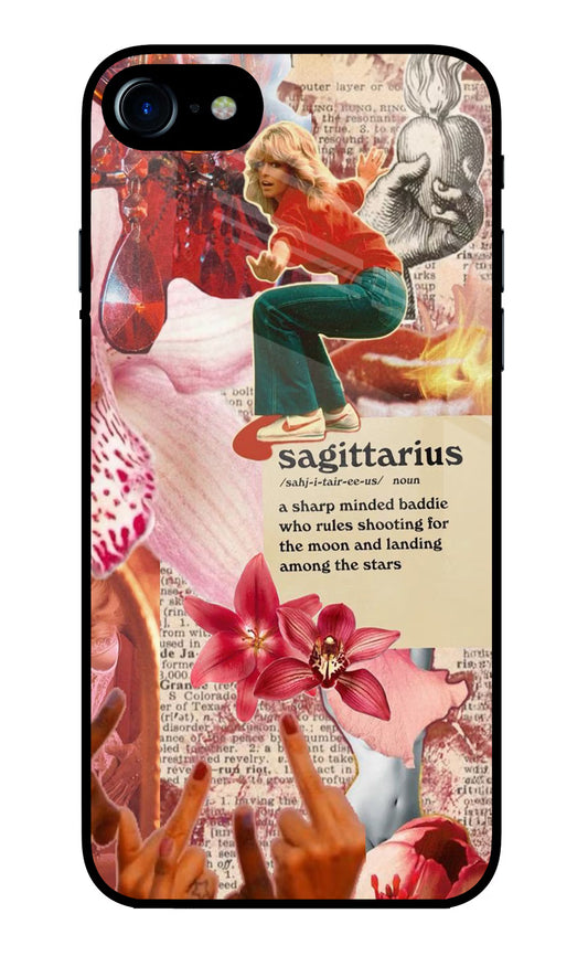 Sagittarius Zodiac iPhone 8/SE 2020 Glass Case