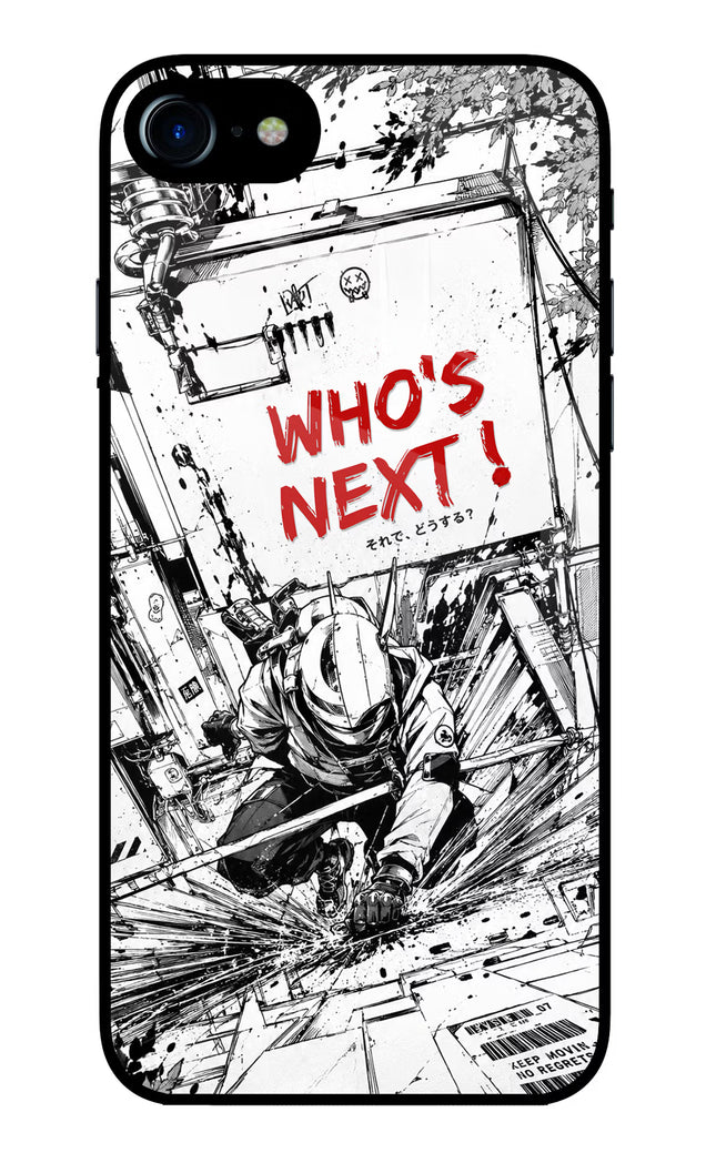 Who's Next iPhone 8 Glass Case