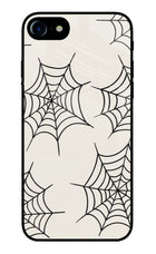 Spider Web iPhone 8 Glass Case