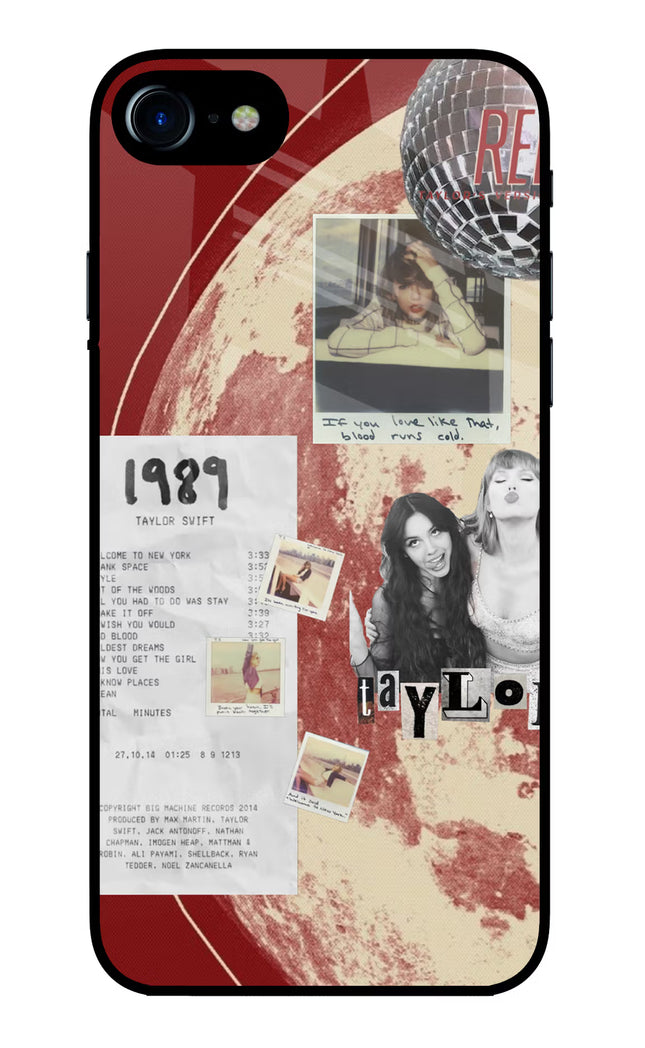 Taylor Swift iPhone 8 Glass Case