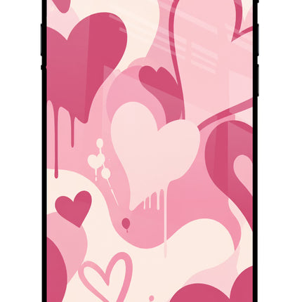 Hearty case iPhone 8 Glass Case