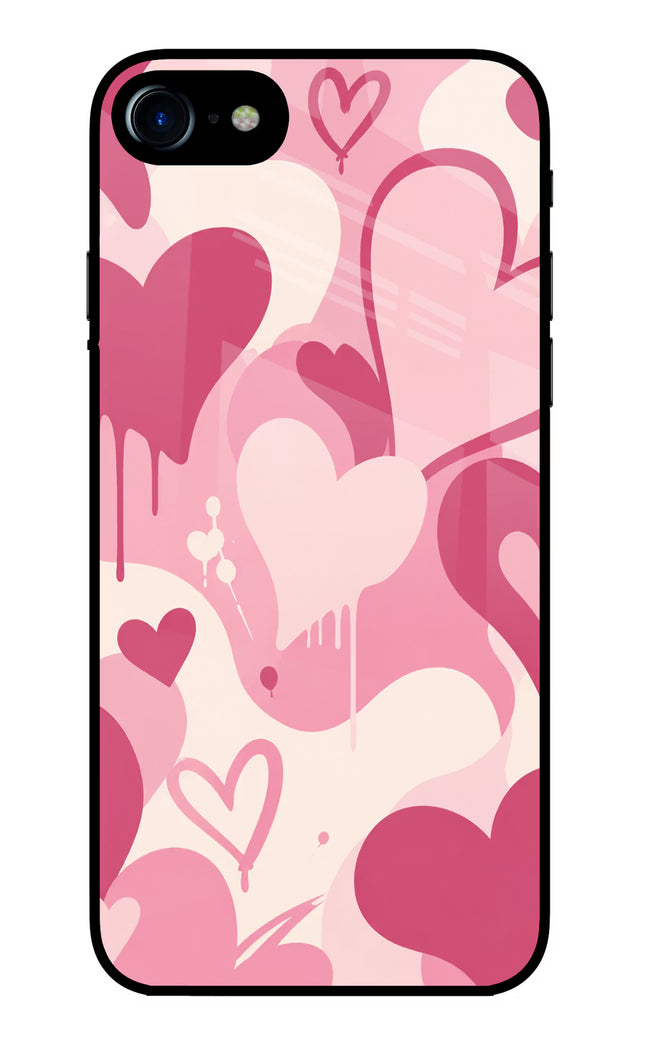 Hearty case iPhone 8 Glass Case