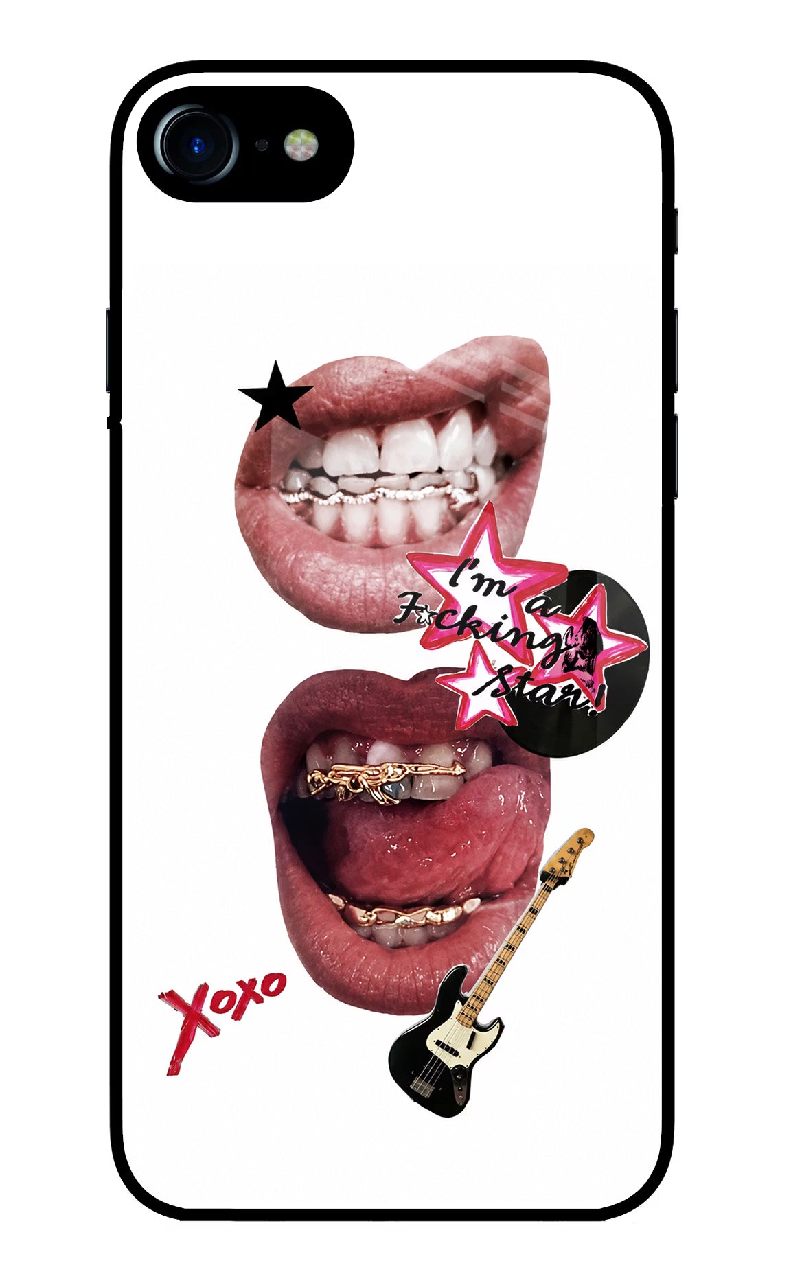 Rockstar iPhone 8 Glass Case