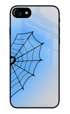 Blue Web iPhone 8 Glass Case