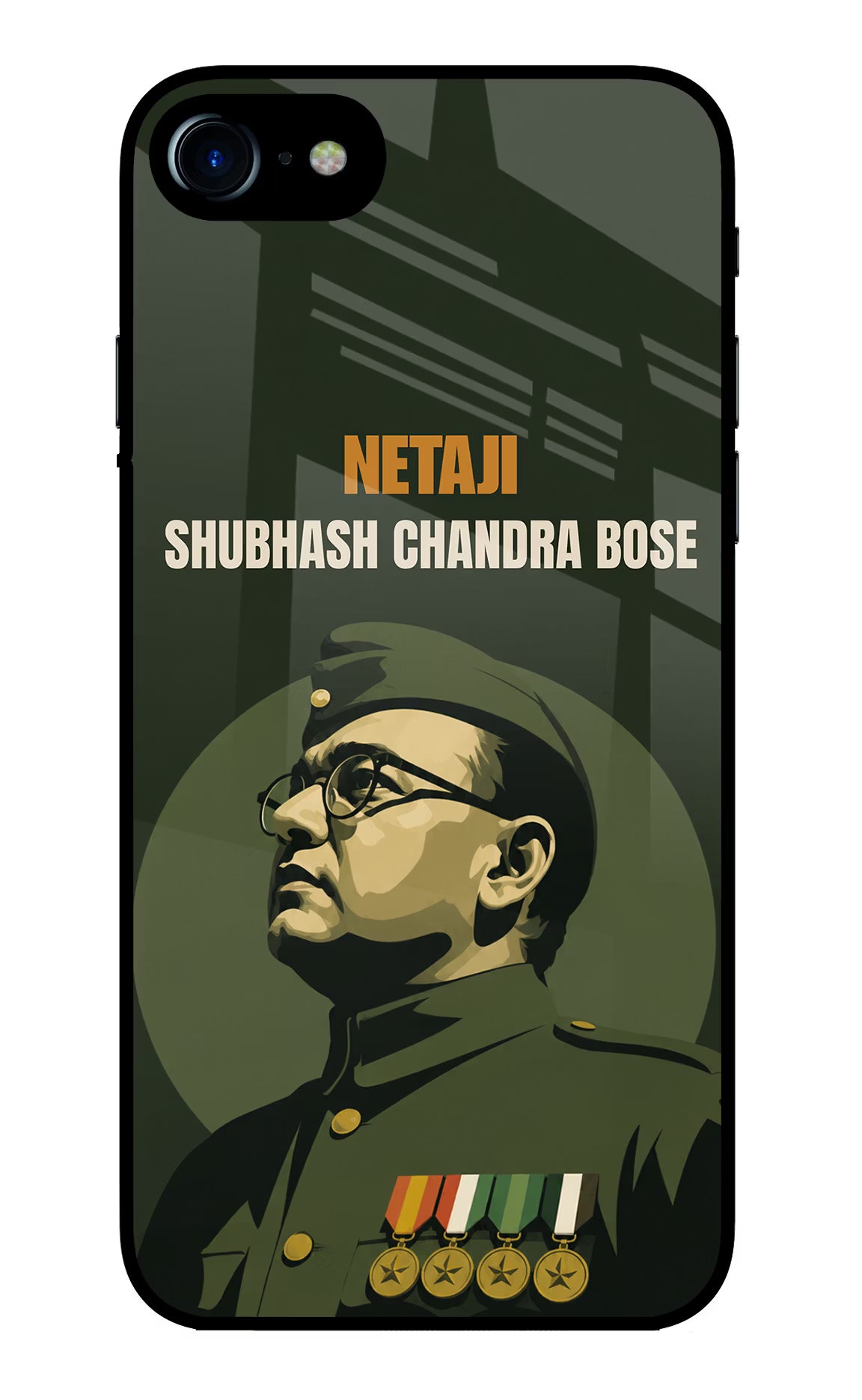 Netaji Legacy iPhone 8 Glass Case