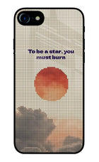 Pixel Sun iPhone 8 Glass Case