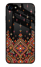 Noir Mehfil iPhone 8 Glass Case
