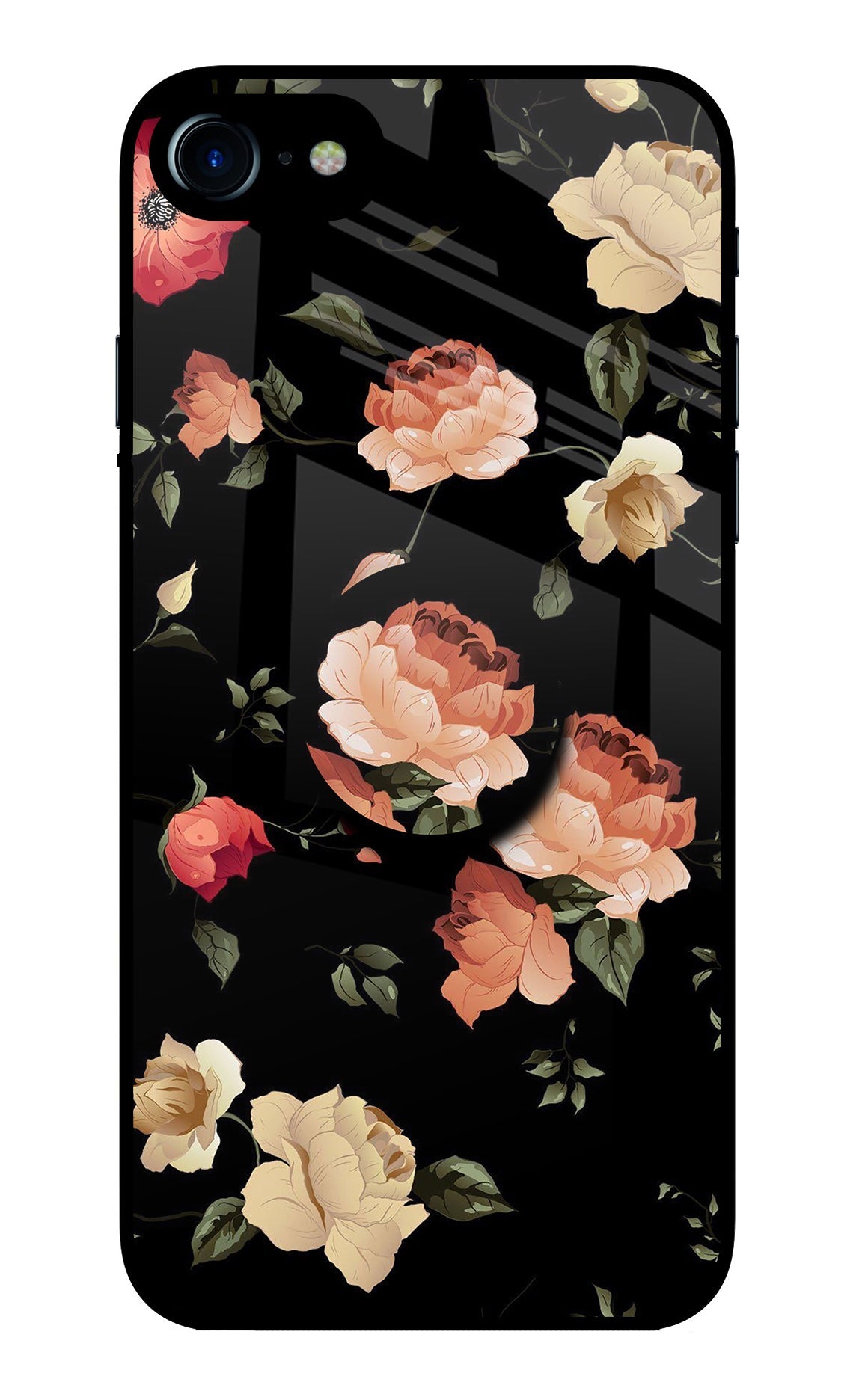 Flowers iPhone 8/SE 2020 Glass Case