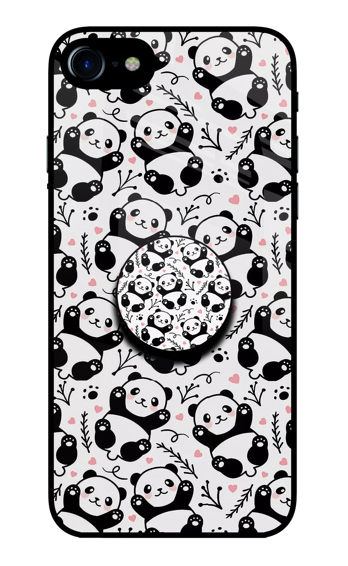 Cute Panda iPhone 8/SE 2020 Pop Case