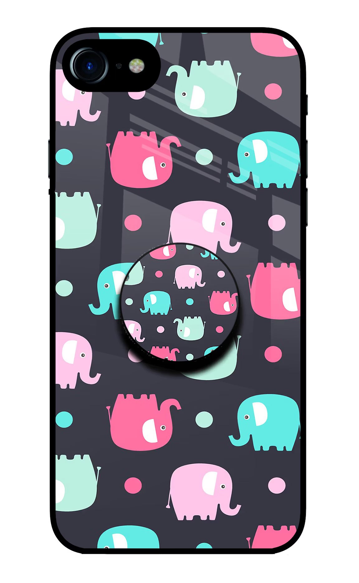 Baby Elephants iPhone 8 Pop Case by Casekaro