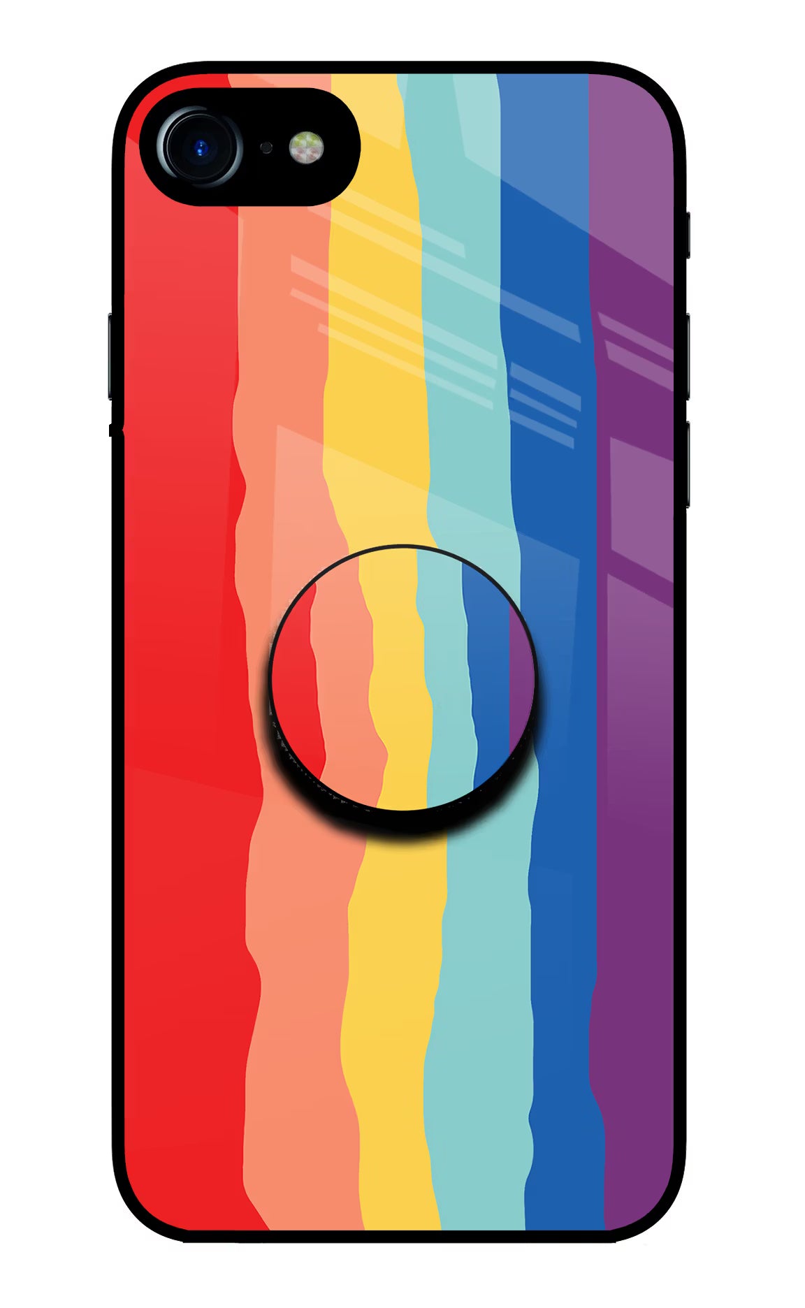 Rainbow iPhone 8 Pop Case by Casekaro