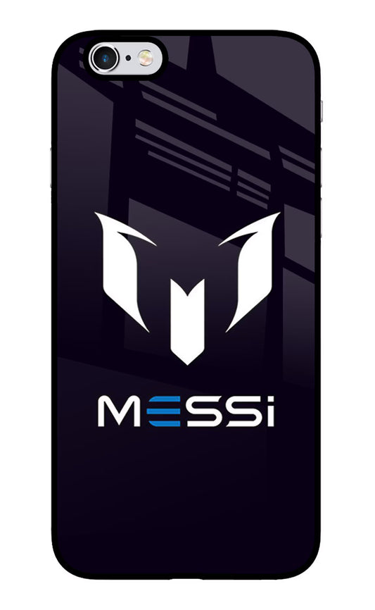 Messi Logo iPhone 6 Plus/6s Plus Glass Case