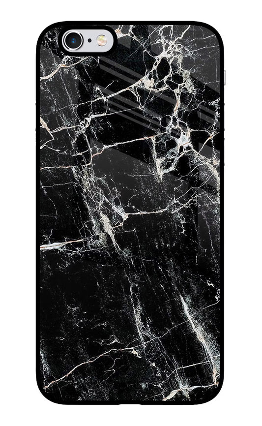 Black Marble Texture iPhone 6 Plus/6s Plus Glass Case