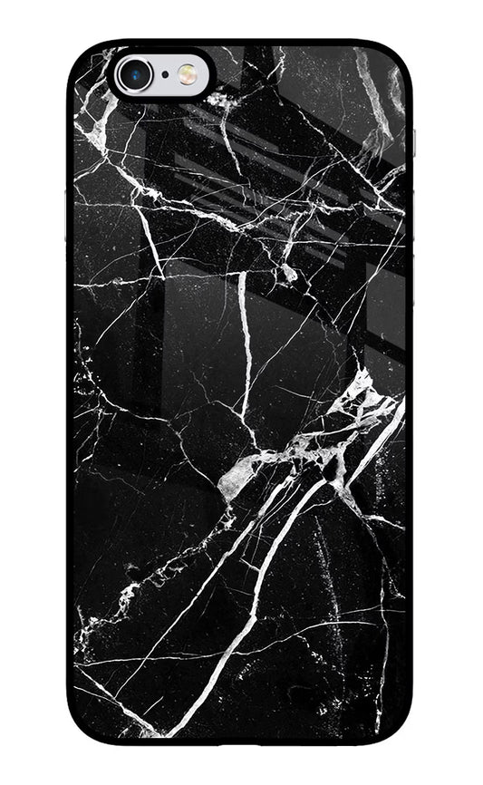 Black Marble Pattern iPhone 6 Plus/6s Plus Glass Case