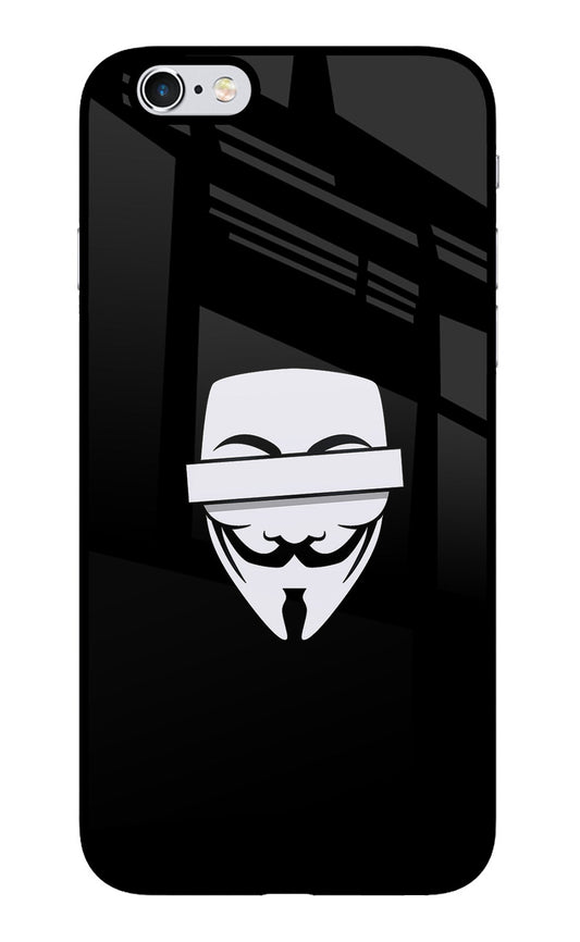 Anonymous Face iPhone 6 Plus/6s Plus Glass Case