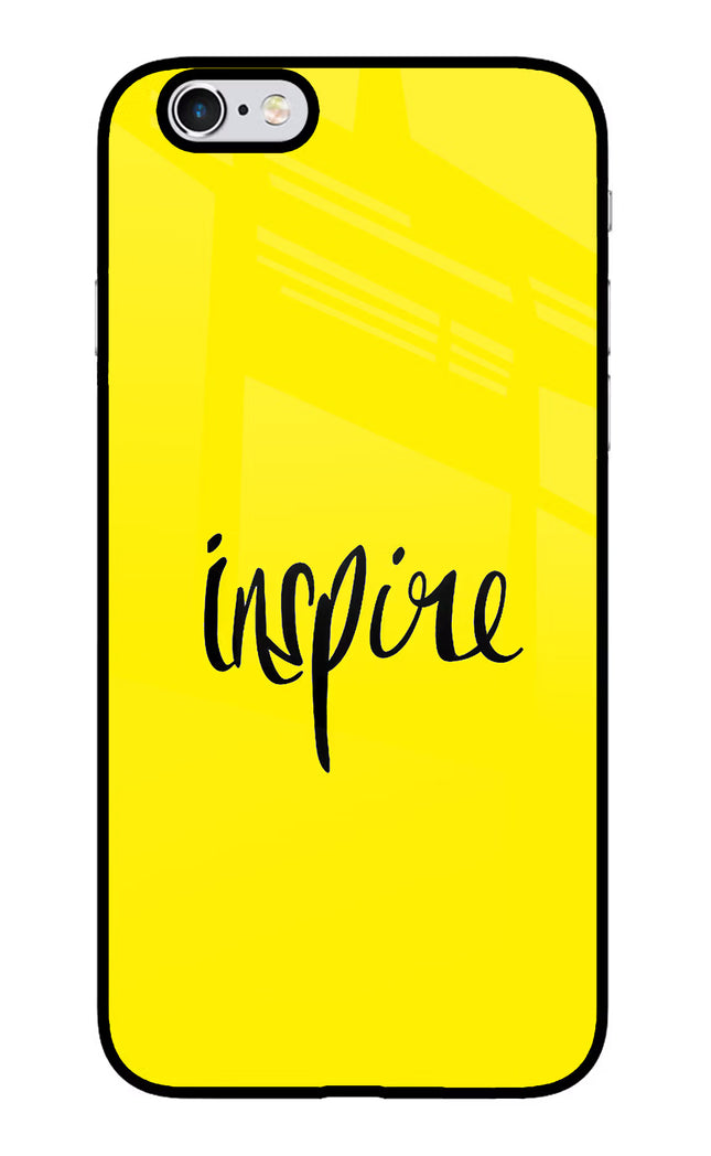 Inspire iPhone 6 Plus/6s Plus Glass Case Back Cover by Casekaro