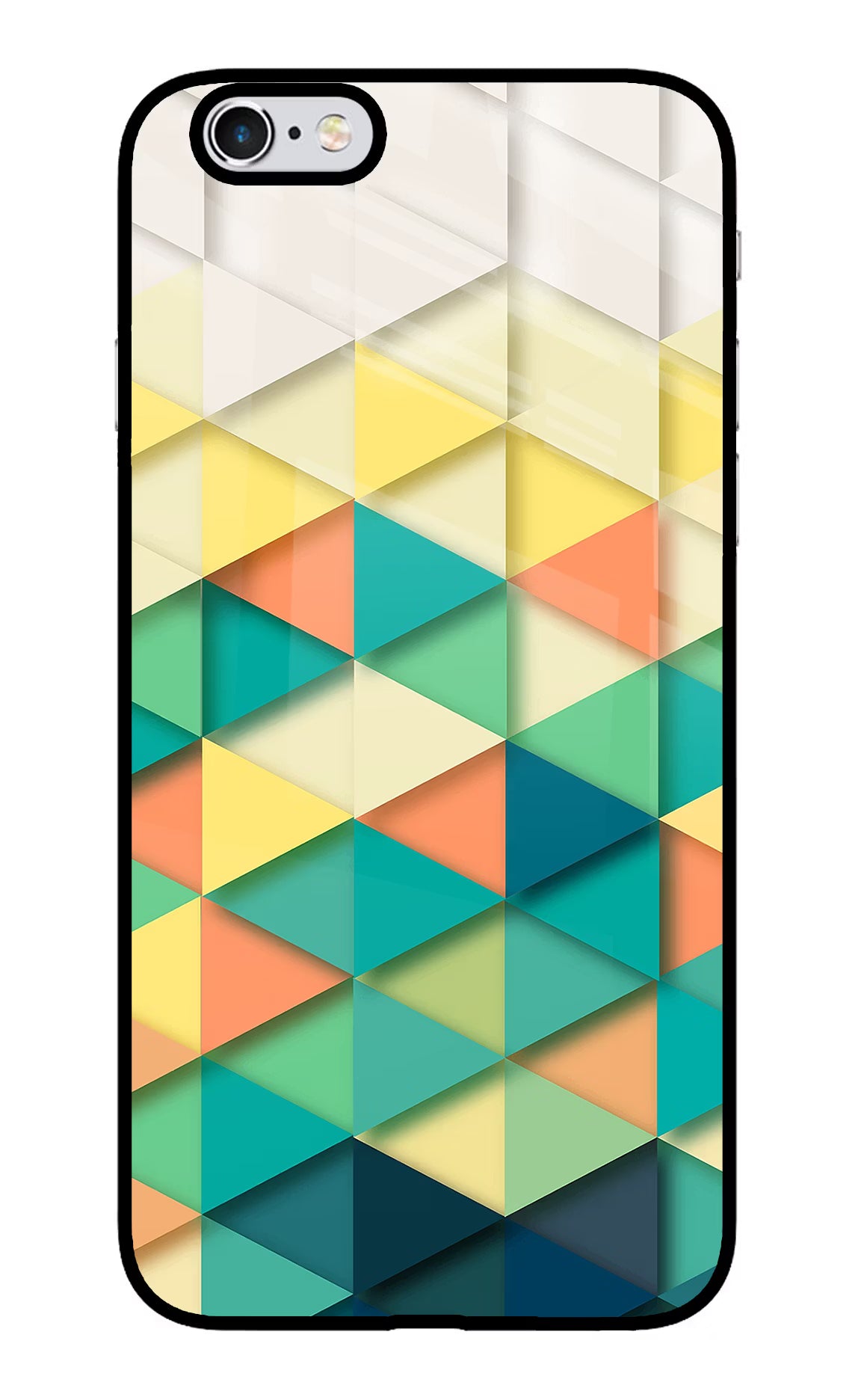 Abstract iPhone 6 Plus/6s Plus Glass Case Back Cover by Casekaro