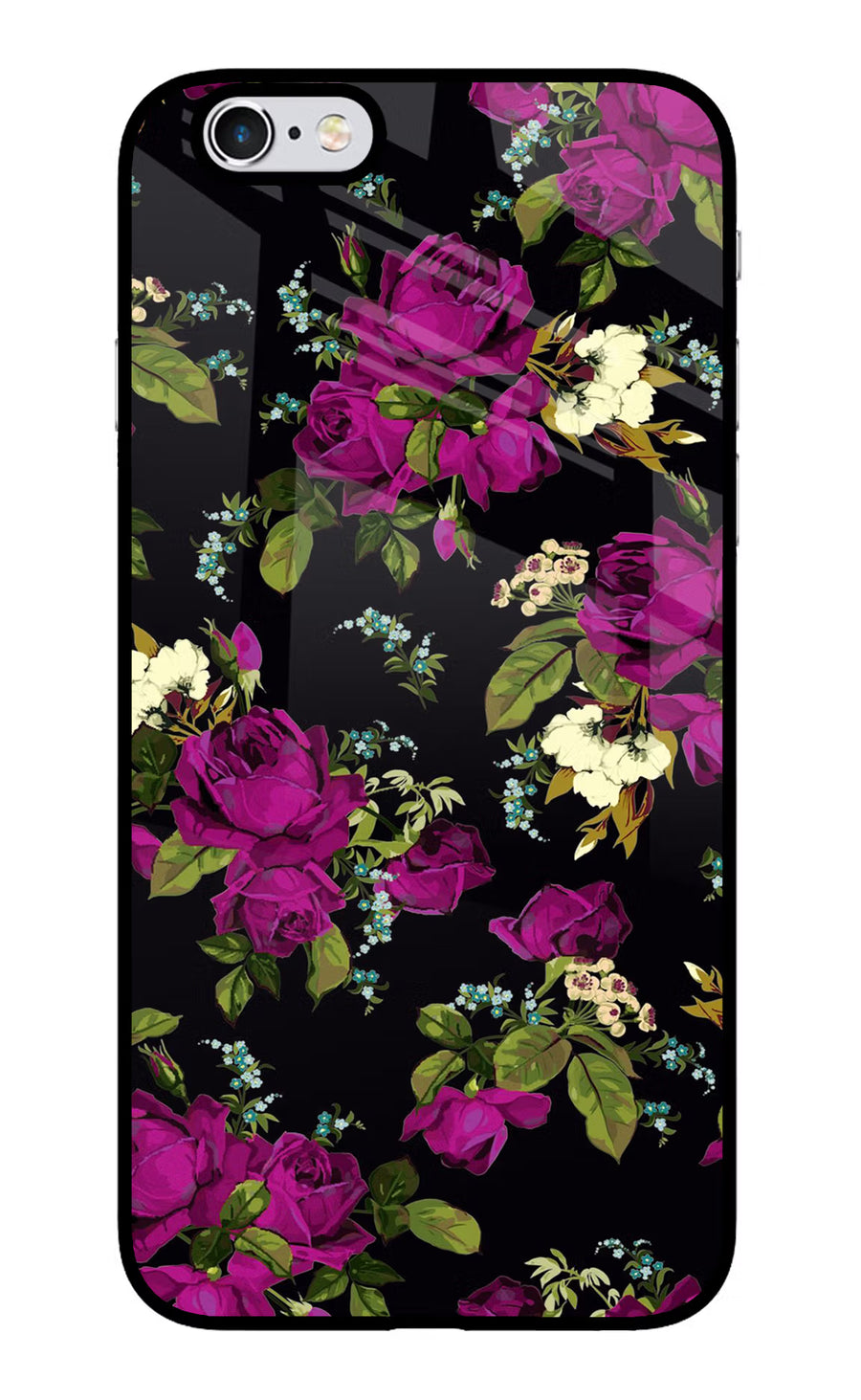 Flowers iPhone 6 Plus/6s Plus Back Cover, Glass case