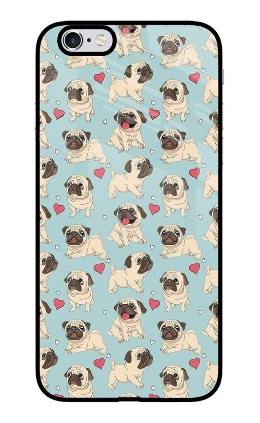 Pug Dog iPhone 6 Plus/6s Plus Glass Case