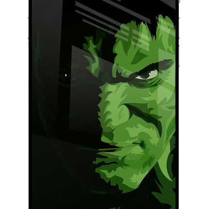 HULK iPhone 6 Plus/6s Plus Glass Case Back Cover by Casekaro