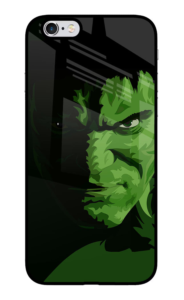 HULK iPhone 6 Plus/6s Plus Glass Case Back Cover by Casekaro