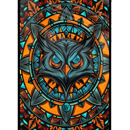 Angry Owl Art iPhone 6 Plus/6s Plus Glass Case Back Cover by Casekaro