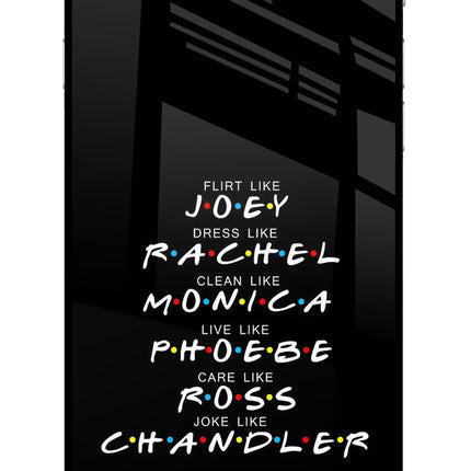 FRIENDS Character iPhone 6 Plus/6s Plus Glass Case Back Cover by Casekaro