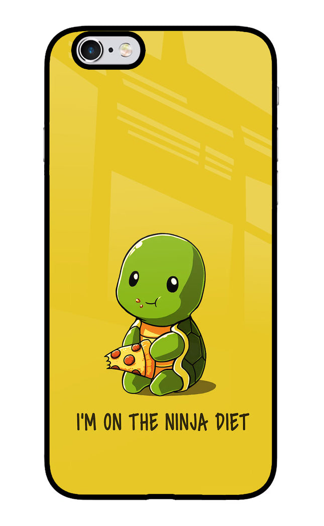 I'm on Ninja Diet iPhone 6 Plus/6s Plus Glass Case Back Cover by Casekaro