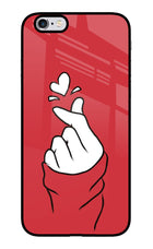 Korean Love Sign iPhone 6 Plus/6s Plus Glass Case