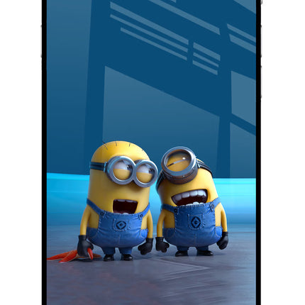 Minion Laughing iPhone 6 Plus/6s Plus Glass Case Back Cover by Casekaro
